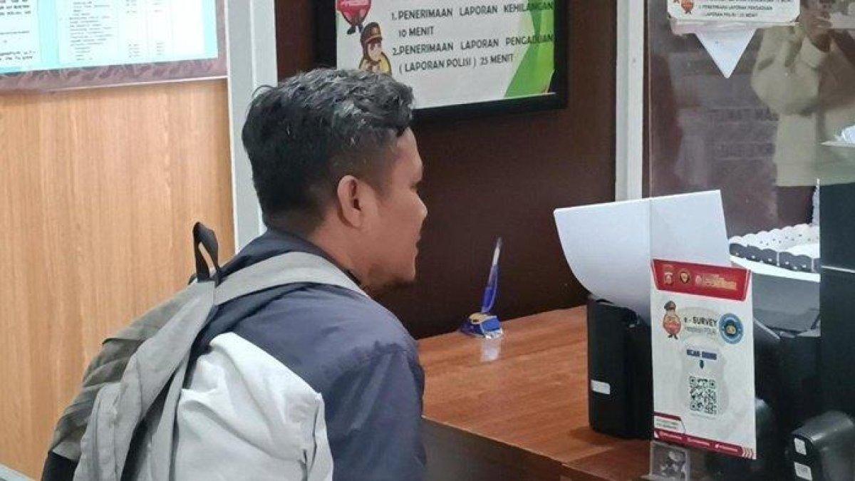 Pria di Palembang laporkan temannya gegara ditipu