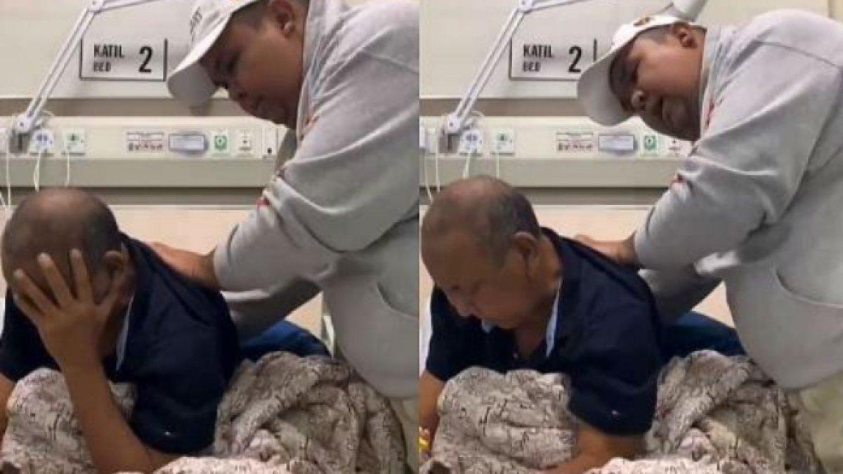 Pria ini rawat ayahnya dari waktu sakit hingga meninggal dunia