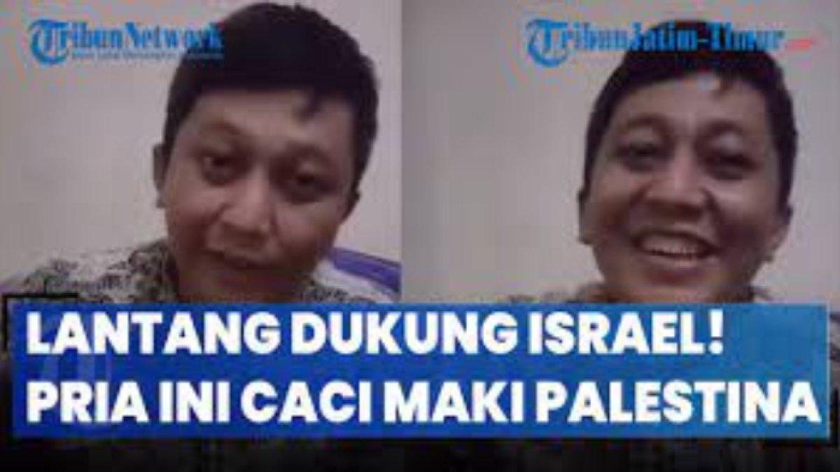 Pria maki pendukung Palestina mengaku hanya ingin viral