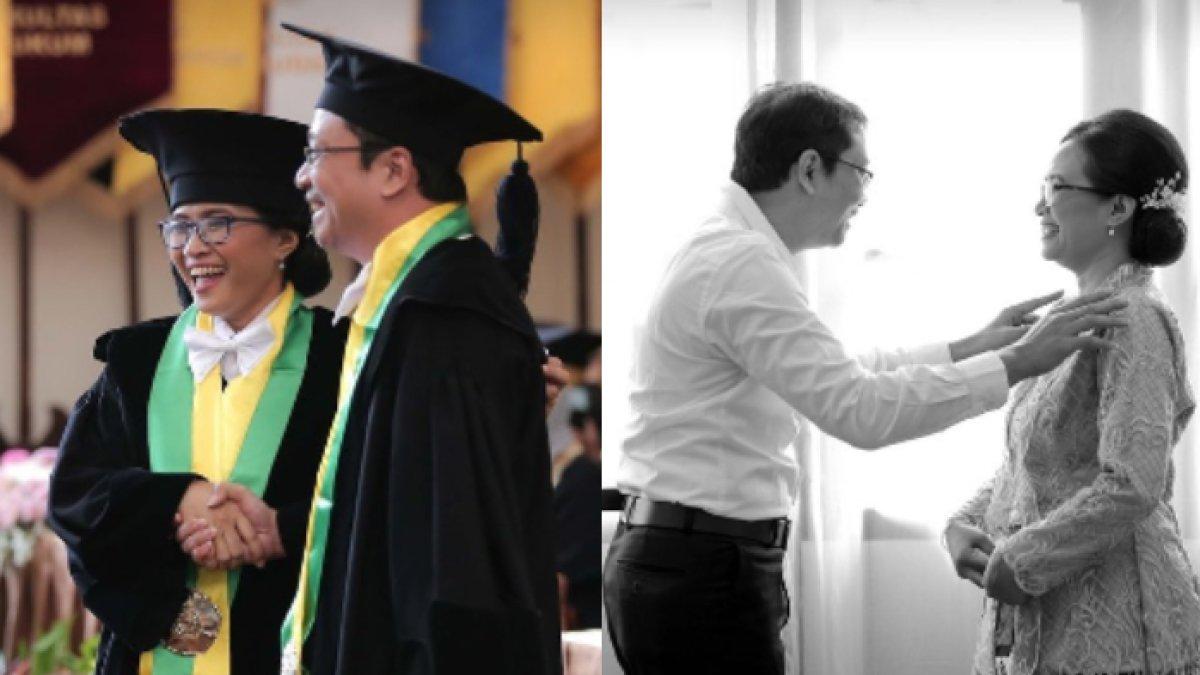 Puji Astuti dan Agung Endro Nugroho sama-sama jadi Guru Besar di Universitas Gadjah Mada