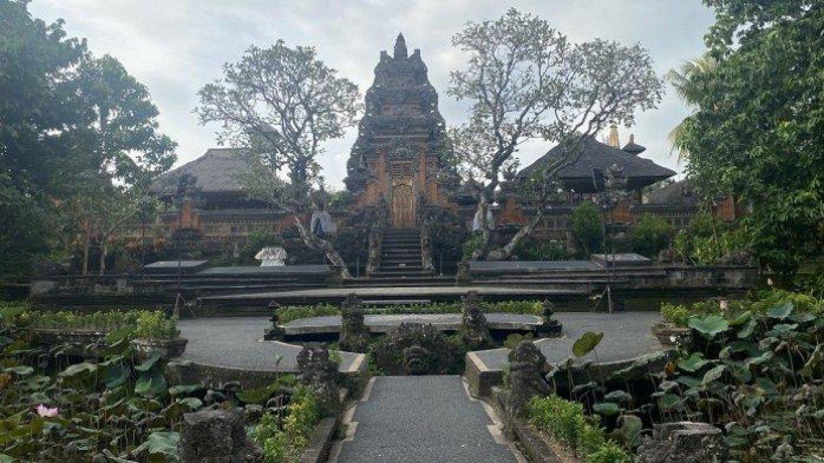 Pura Saraswati di Ubud, Bali.