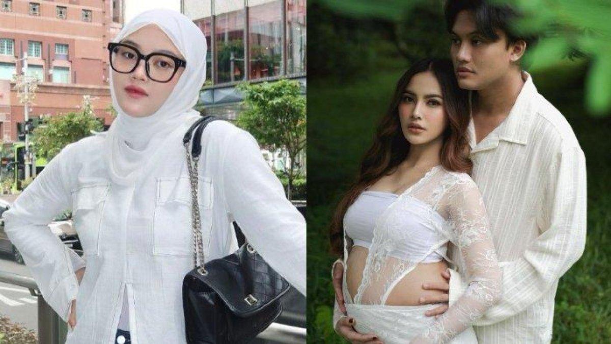 Putri Delina (kiri) Rizky Febian dan Mahalini (kanan) - Putri Delina bongkar alasan Mahalini tutupi kehamilannya.