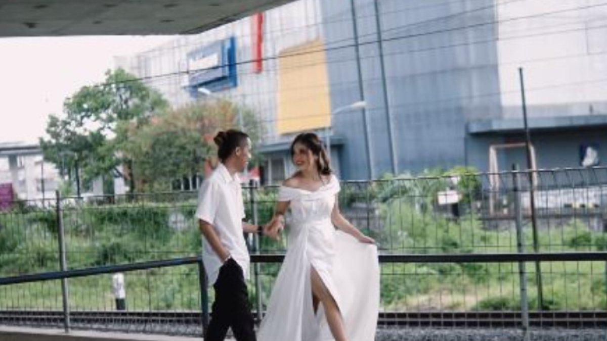 Putri Kristya dan Bayu Onyonk membagikan potret prewedding