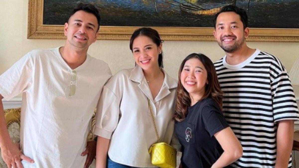 Raffi Ahmad dan Nagita Slavina kunjungi rumah Kiky Saputri dan Khairi