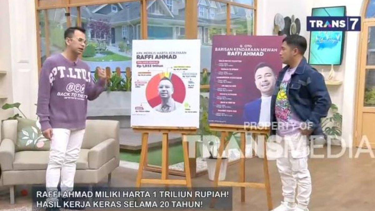 RAFFI AHMAD BICARA HARTA - Raffi Ahmad menjelaskan dari mana ia mendapatkan sumber hartanya.