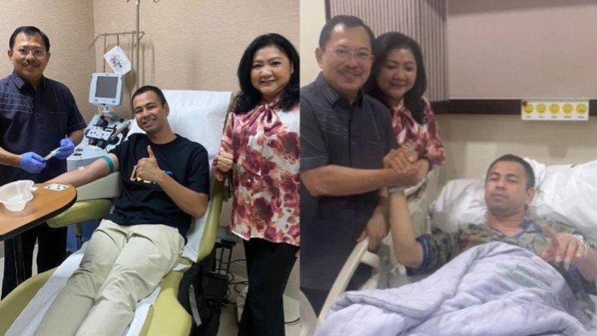 Raffi Ahmad terbaring di rumah sakit