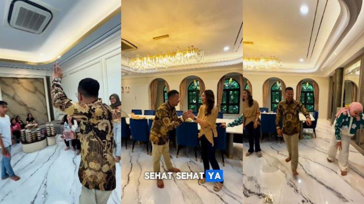 Raffi Ahmad menyebut hunian Sarwendah mirip sebuah gedung mewah.