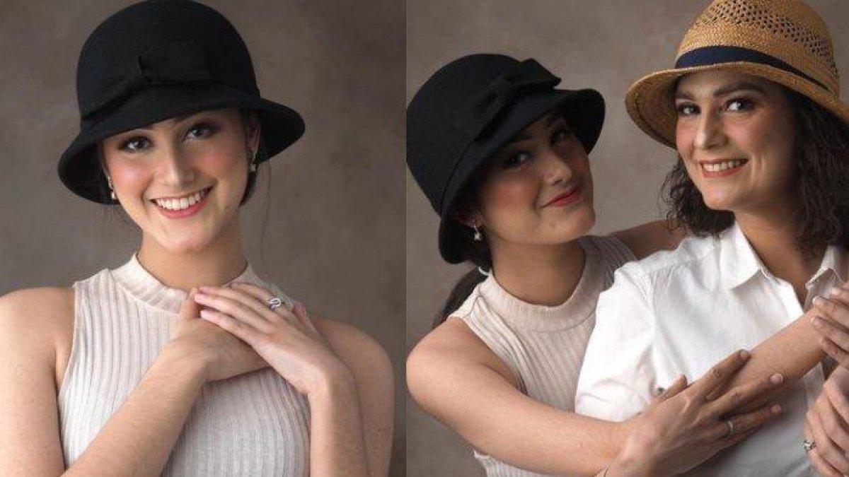 Raia Wahab, putri Dominique Sanda yang dulu bintangi Sinetron 'Tuyul dan Mbak Yul'