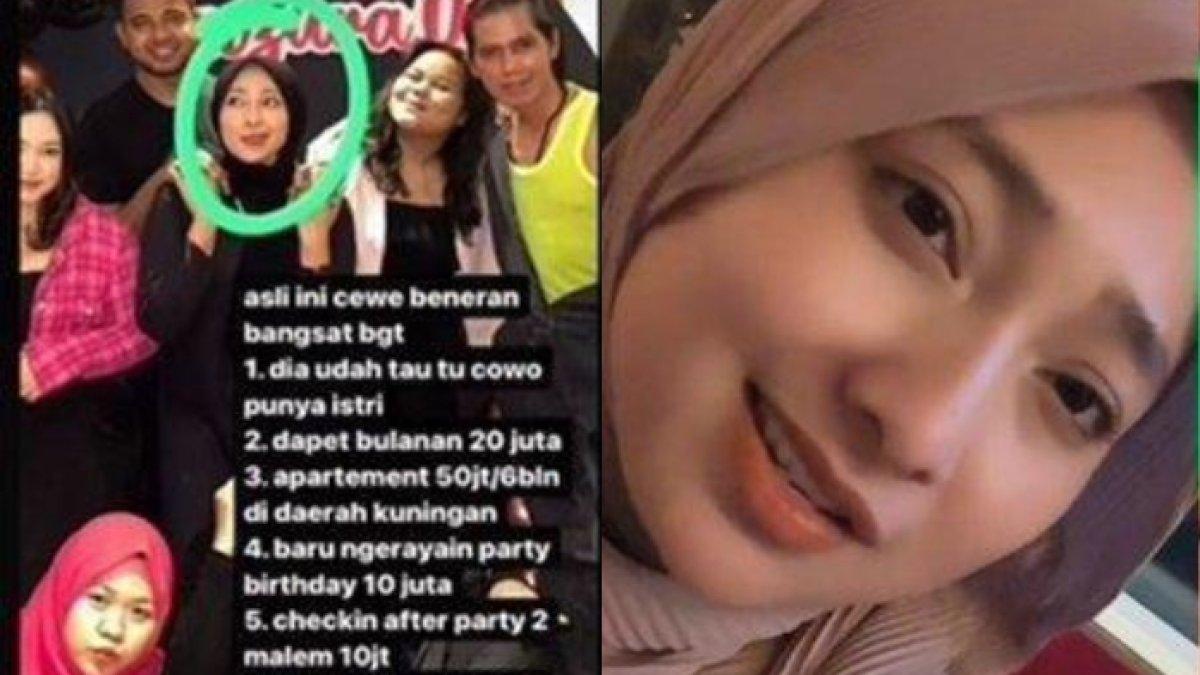 Reaksi Auzura dituding simpanan pria beristri