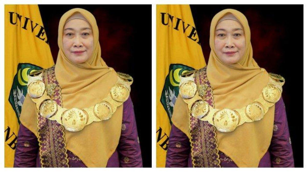 Rektor Universitas Riau (Unri), Prof. Dr. Hj. Sri Indarti, S.E., M.Si cabut laporan