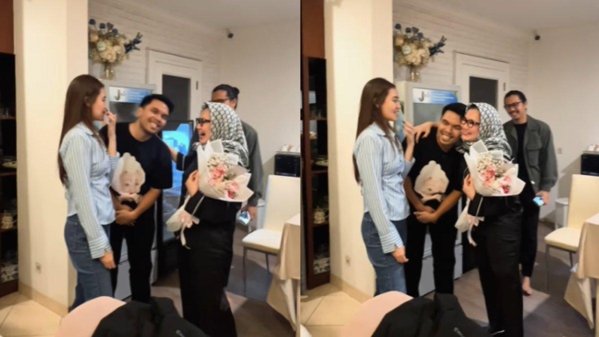 Reza sempat memeluk Thariq