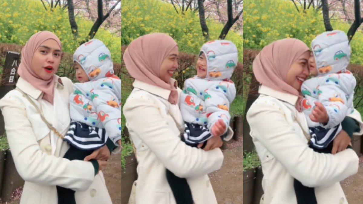 Ria Ricis berjoget TikTok bareng Moana