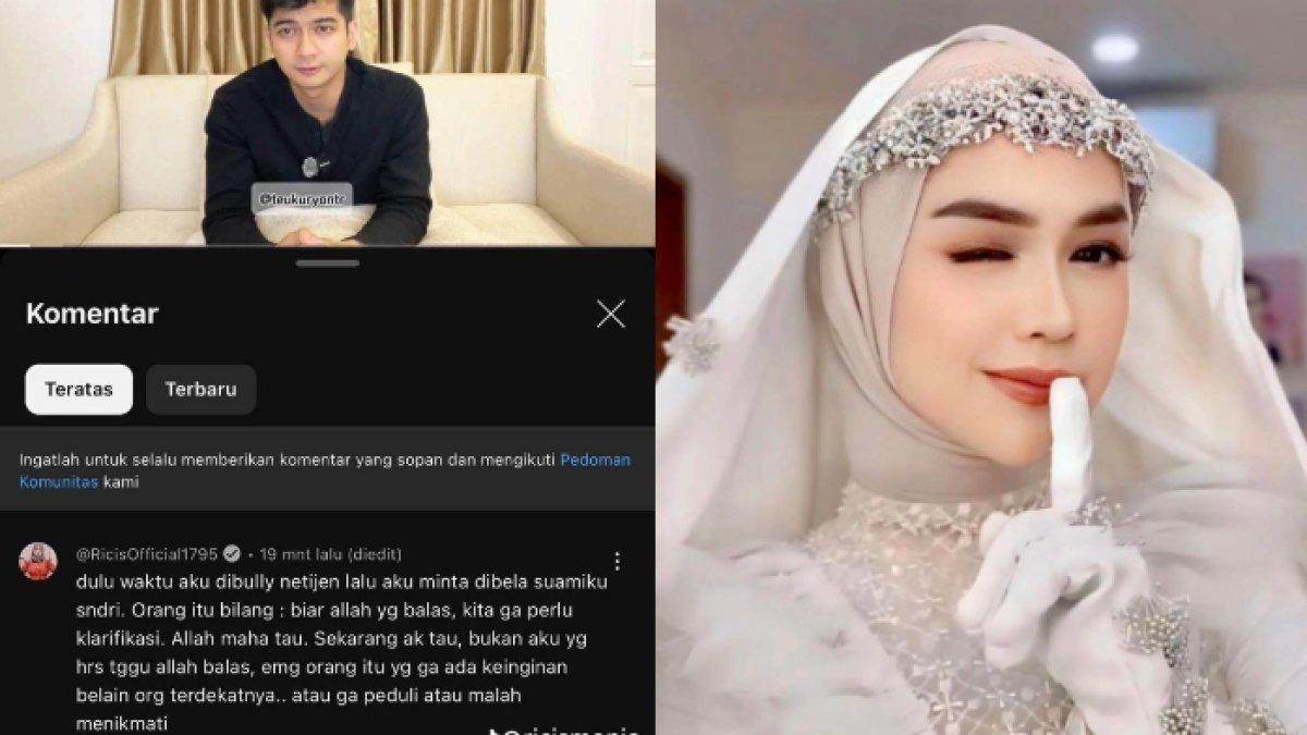 Ria Ricis komentari klarifikasi Teuku Ryan
