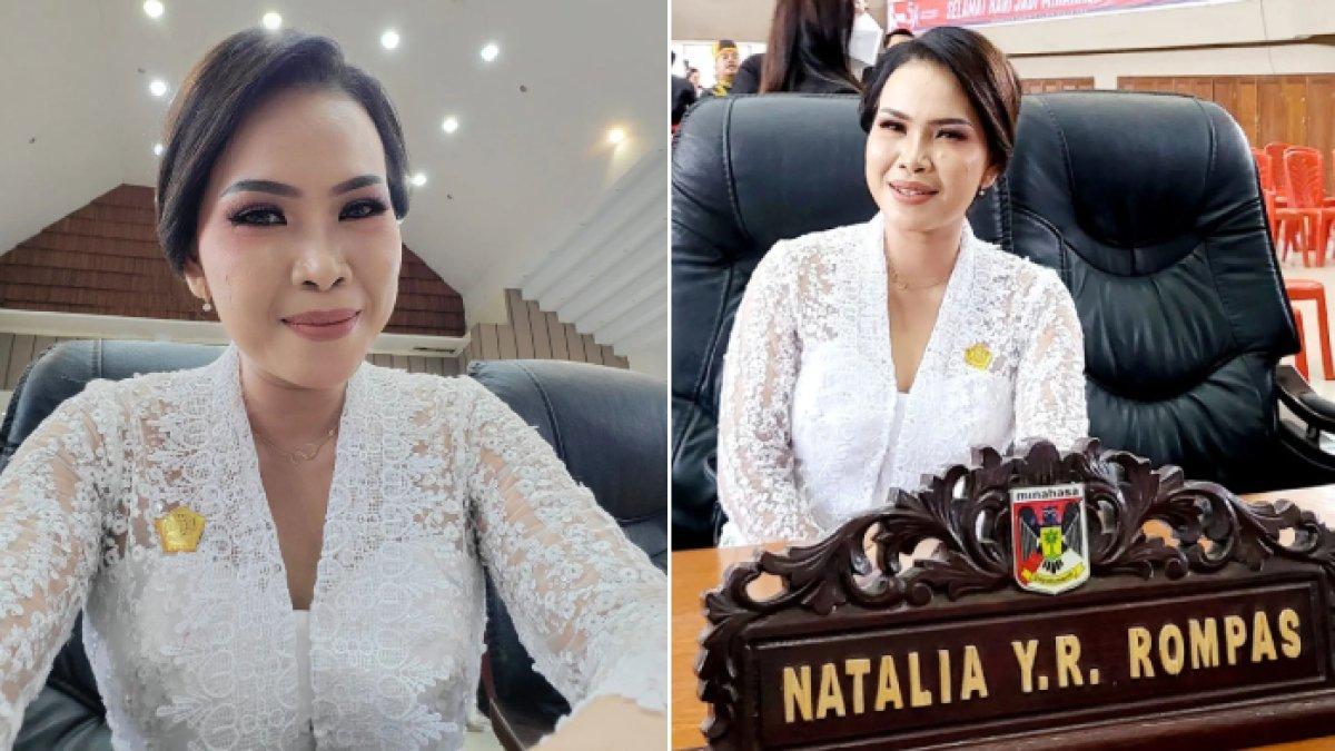 Rilli Rompas, anggota DPRD Minahasa 6 bulan tak ngantor malah ke luar negeri, terima gaji penuh.