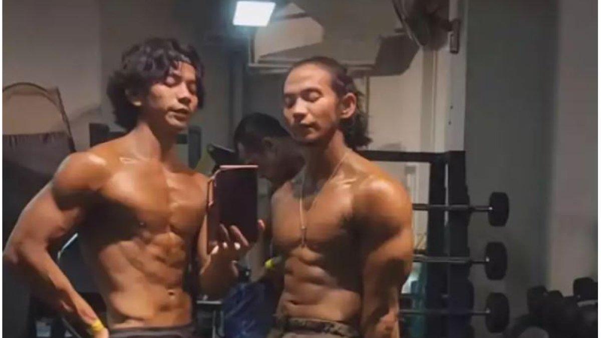 Rizki dan Ridho jadi atlet binaraga