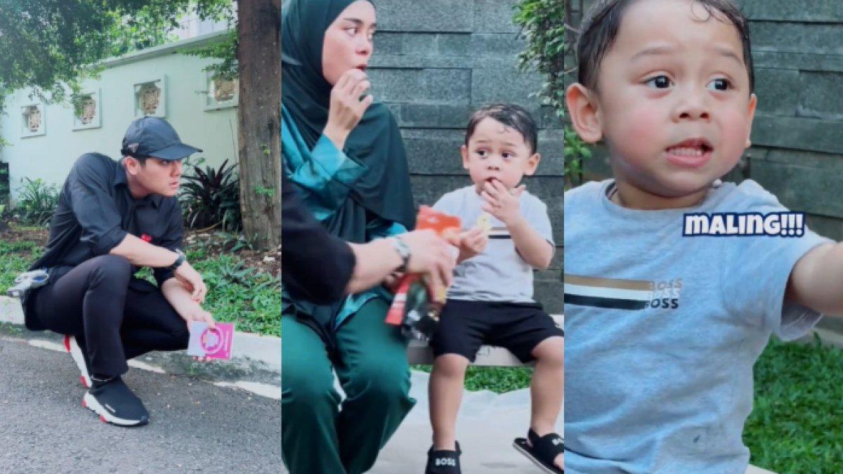 Rizky Billar membuat parodi Mayor Teddy
