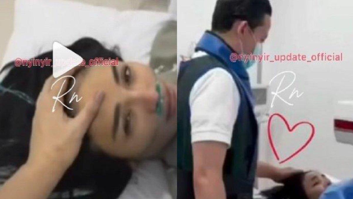 Rizky Irmansyah setia temani Nikita Mirzani di rumah sakit