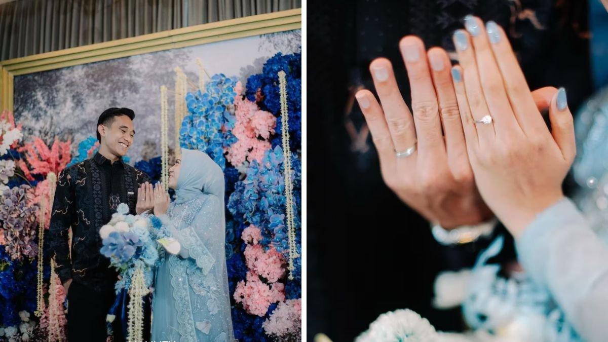 Rizky dan Sendy bagikan foto cincin