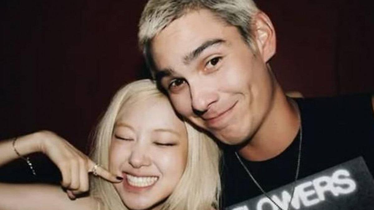 Rose BLACKPINK dan Evan Mock