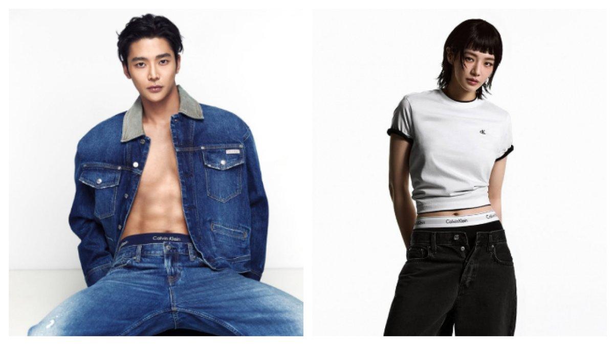 ROWOON DAN PARK GYU IKUT DALAM KAMPANYE CALVIN KLEIN -