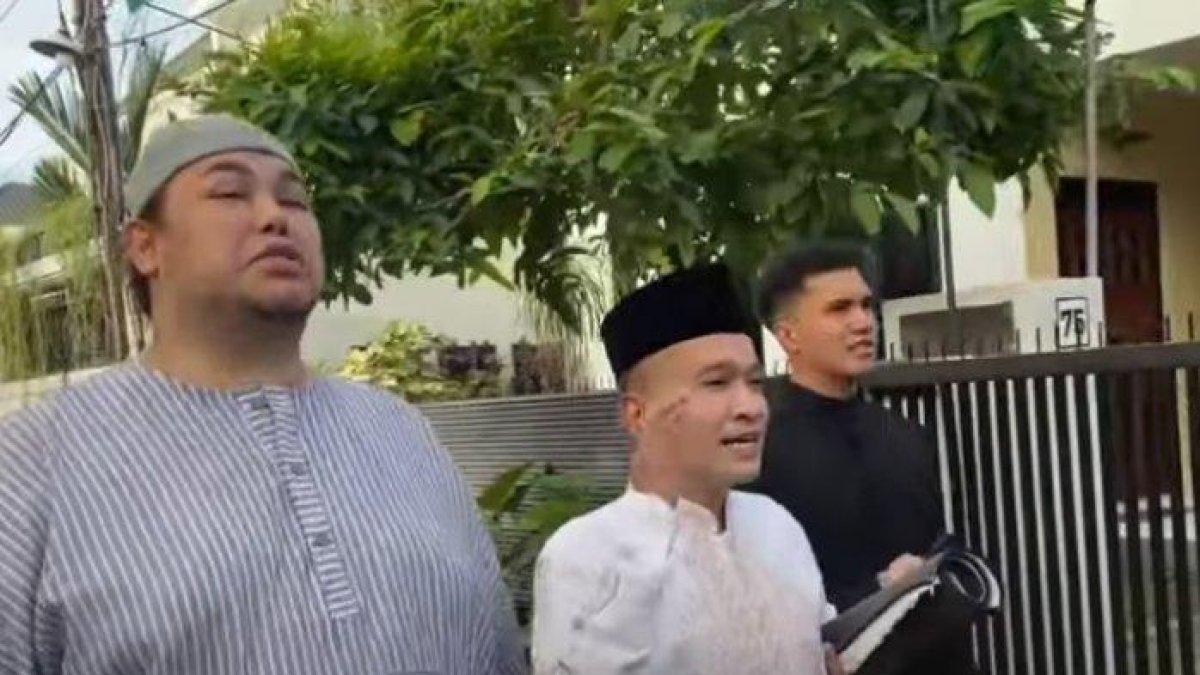 MUALAF - Ruben Onsu dan Ivan Gunawan pergi Salat Ied bareng, 31 Maret 2025.