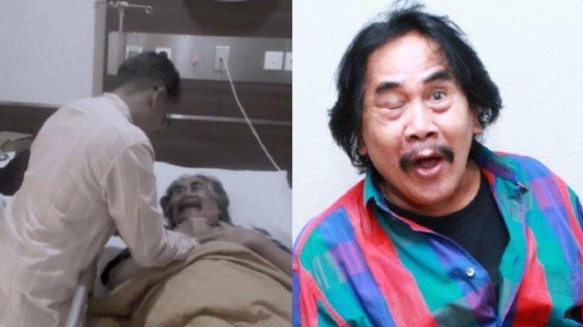 JAJA MIHARJA SAKIT - Penyanyi dangdut Jaja Miharja di rumah sakit. Kondisi Jaja drop hingga harus dirawat intensif.