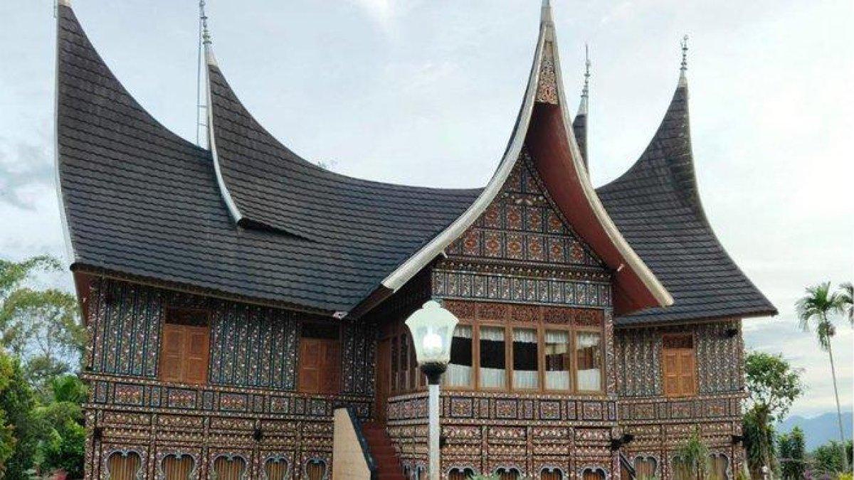 Rumah Gadang Mufidah Jusuf Kalla di Lintau Sumatera Barat (Sumbar).