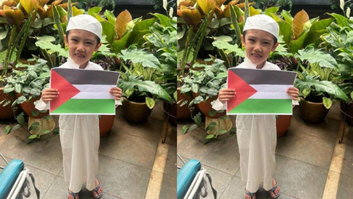 Tamara Tyasmara sempat-sempatnya galang dana atas nama Dante berdalih ingin membantu anak-anak di Palestina.