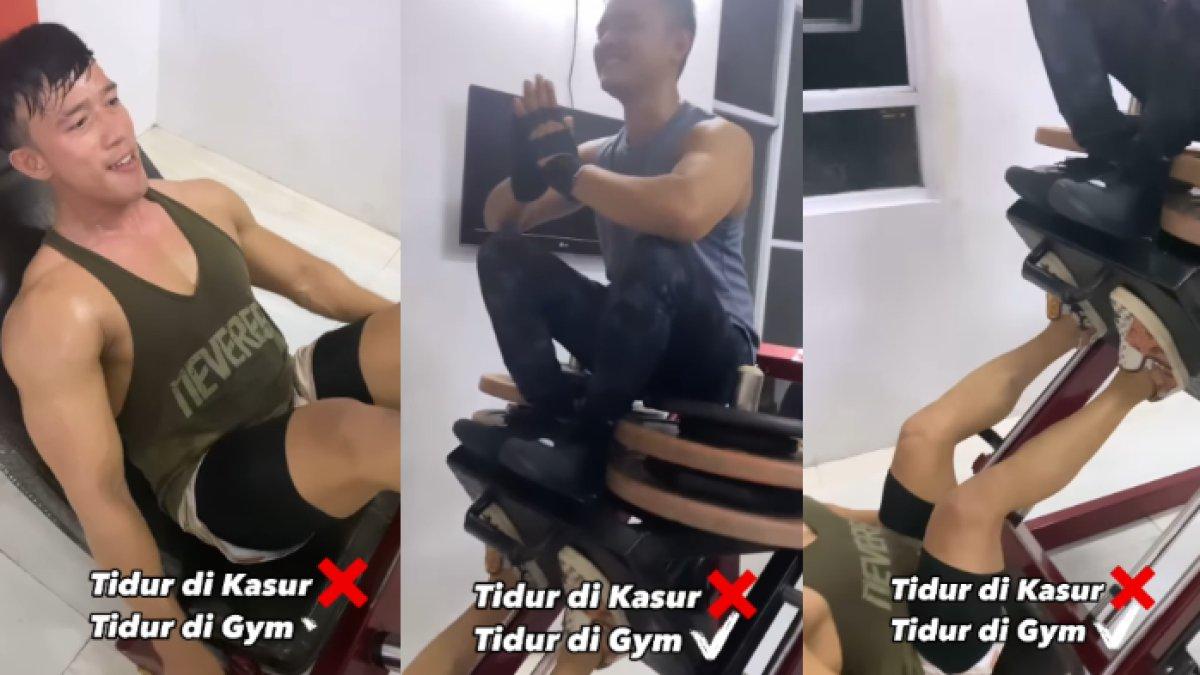 Ruri angkat orang pakai kakinya