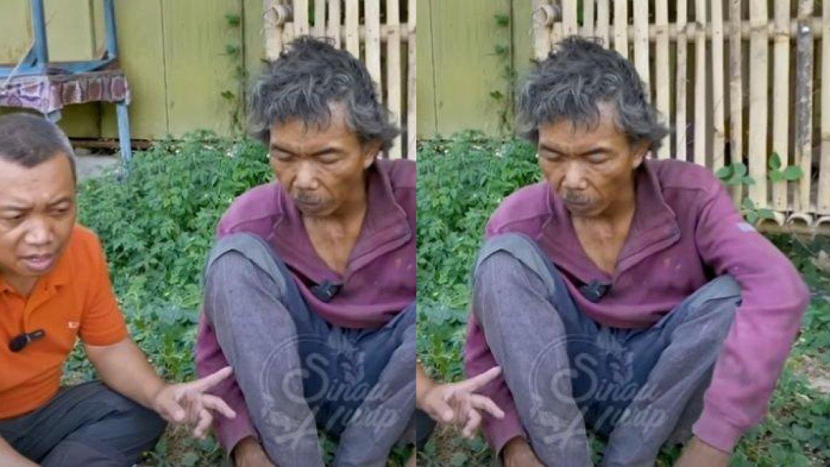 ODGJ bernama Enuh Nugraha, ternyata lulusan dari PTN mentereng.