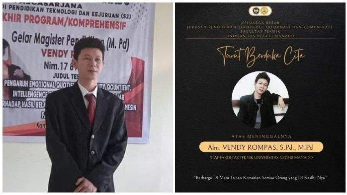 SOSOK Vendy Rompas Anak TNI Tewas Ditikam Kekasih