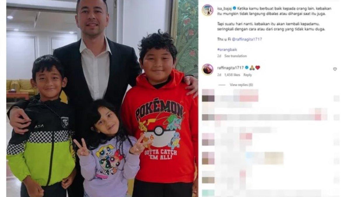 ISA BAJAJ NEBENG JET PRIBADI RAFFI AHMAD - Saat Raffi kembali menghubungi untuk membahas pertemuan mereka, Isa menjelaskan kondisinya dan menyampaikan bahwa dirinya tidak bisa pergi karena mertuanya wafat dan ia kehabisan tiket pesawat.