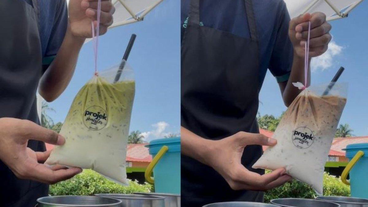 Saat ini Hasbi menjual dua jenis air minum