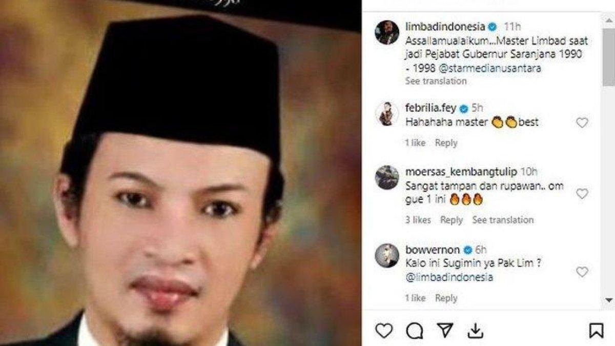 TAMPILAN LIMBAD - Saat muda <a href='https://manado.tribunnews.com/tag/limbad' title='Limbad'>Limbad</a> ternyta pernah menjadi seorang Pegawai Negeri Sipil (PNS). Penampilan <a href='https://manado.tribunnews.com/tag/limbad' title='Limbad'>Limbad</a> saat masih jadi <a href='https://manado.tribunnews.com/tag/pns' title='PNS'>PNS</a> pun sukses menyita perhatian.
