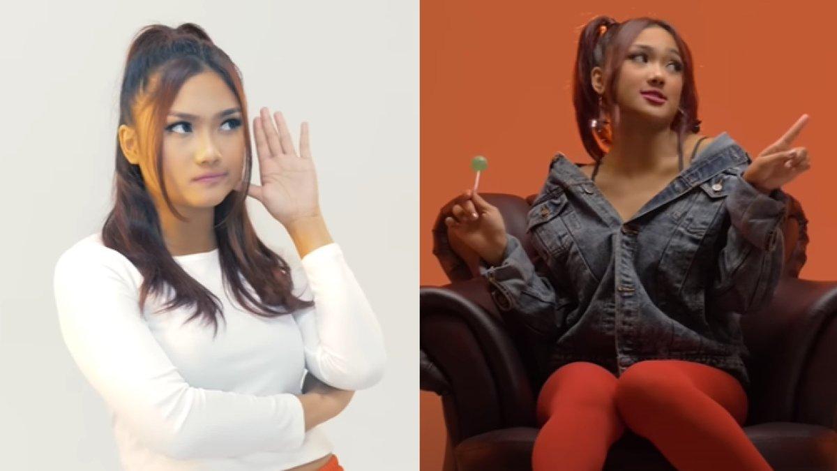 Saat muncul di video klip lagu Jangan, Lala tampil semakin berisi