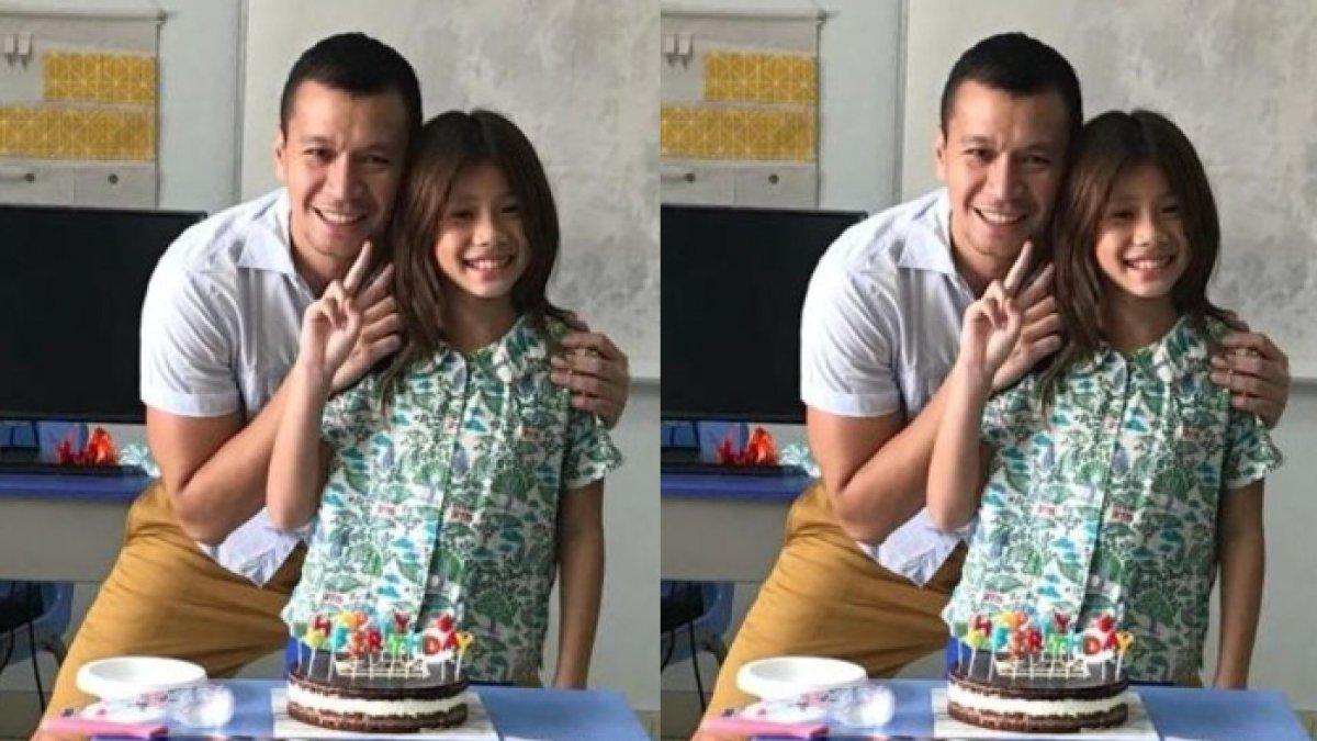 Samuel Rizal rayakan ualng tahun Drucilla