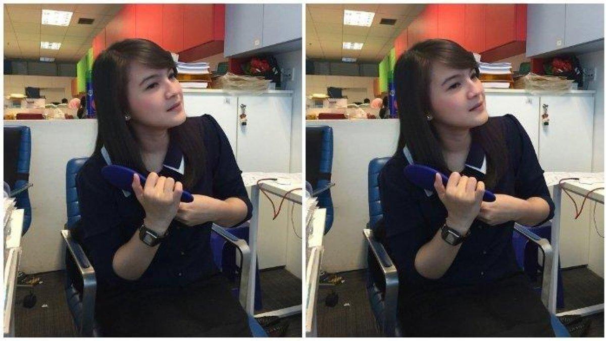 Sarah Shafitri bekerja sebagai pegawai kantoran