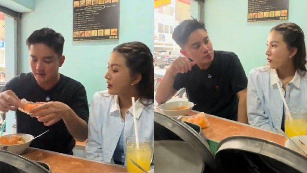 Sarwendah dan Boy William asyik makan bareng