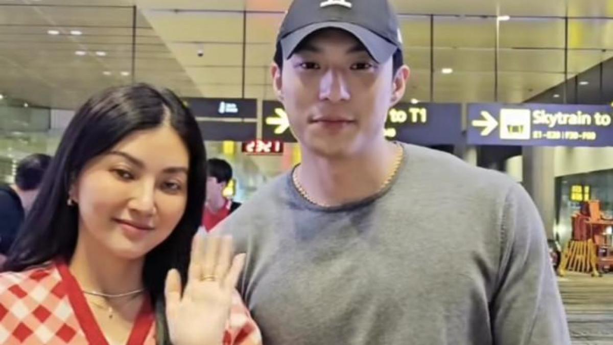 BERANGKAT KE KOREA - Sarwendah memiliki kontrak kerja bersama pengusaha Giorgio Antonio yang berlangsung pada 27–28 Juli 2025.