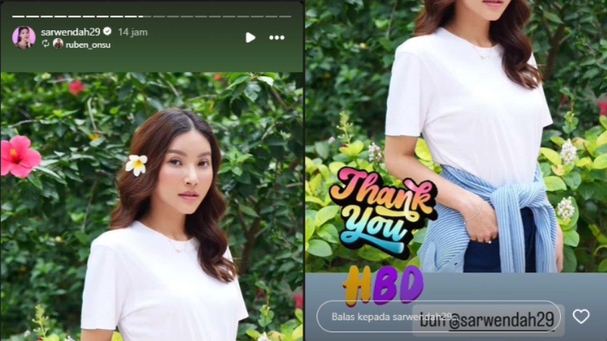 Sarwendah repost unggahan Ruben Onsu
