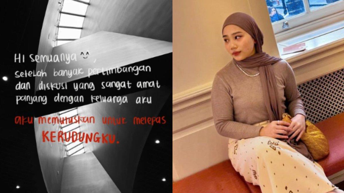Sebelum mantap melepas hijabnya, Zara mengaku telah melalui pertimbangan yang berat.