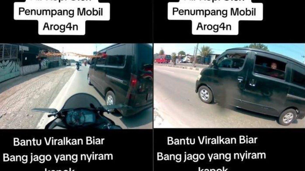 Sebuah video memperlihatkan