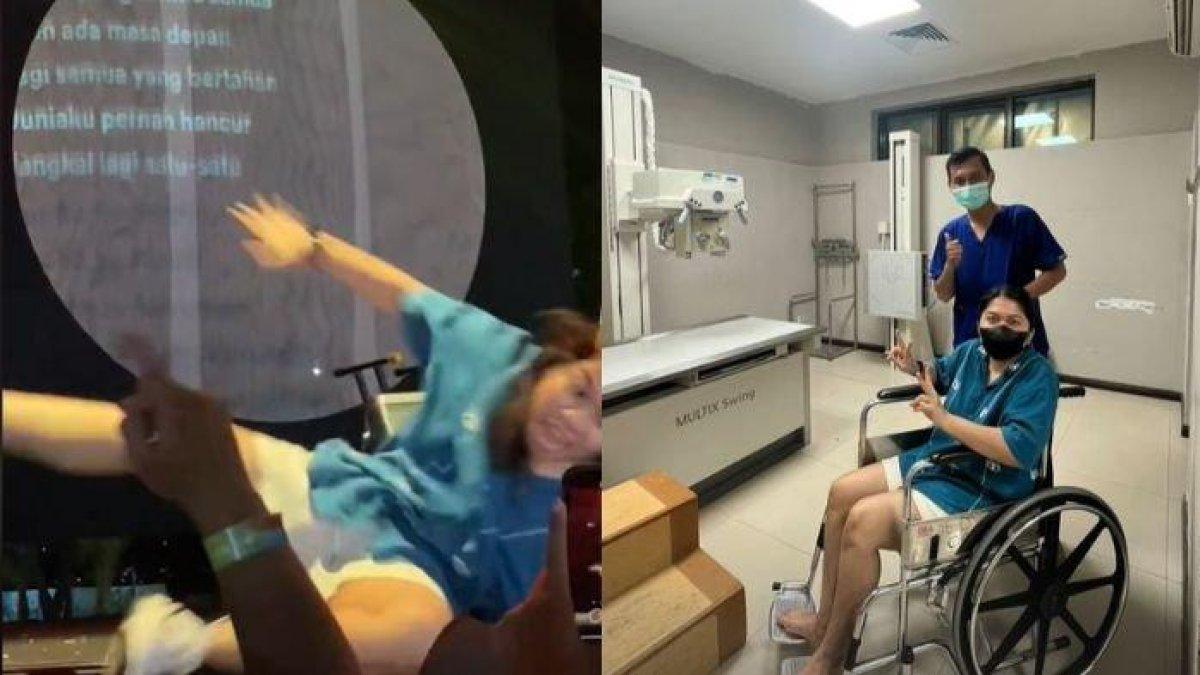 Seleb TikTok Aul 'Tutorial Hidup' menjadi sorotan setelah video insiden terjungkal dari panggung viral di media sosial