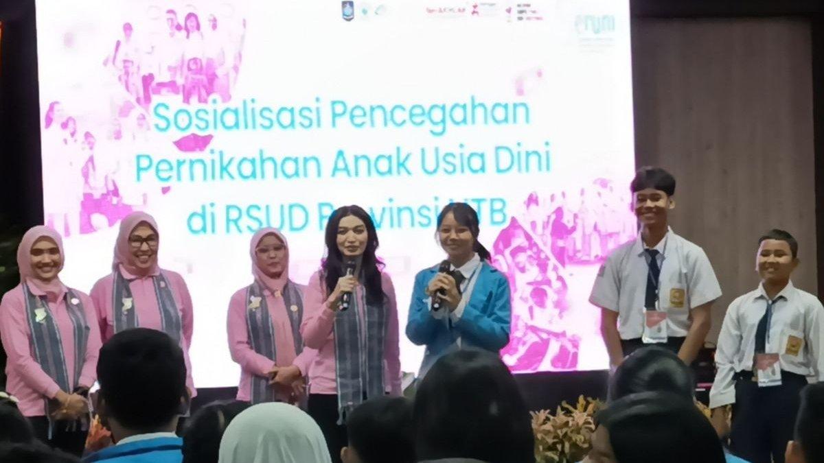 BAHAYA PERNIKAHAN DINI - Selvi Ananda pun mengajak generasi muda untuk menunda pernikahan sampai mereka benar-benar siap. 