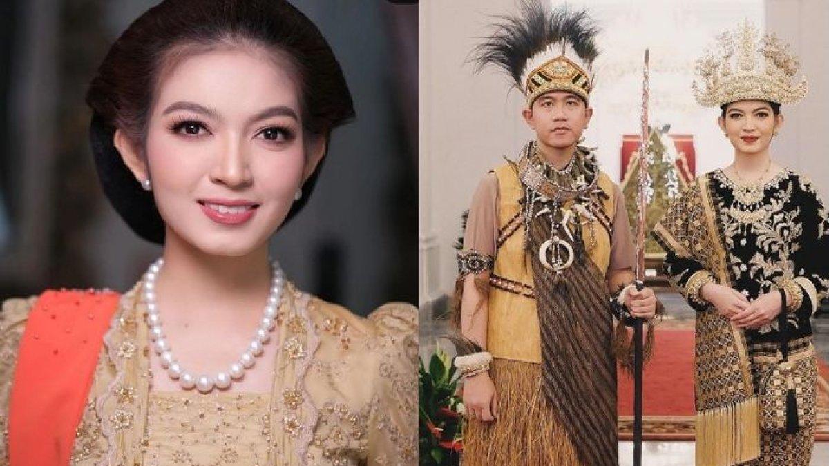 PENAMPILAN SELVI ANANDA PAKAI BAJU ADAT LAMPUNG - Selvi Ananda tampak anggun dalam balutan baju adat Lampung berwarna hitam dan emas.