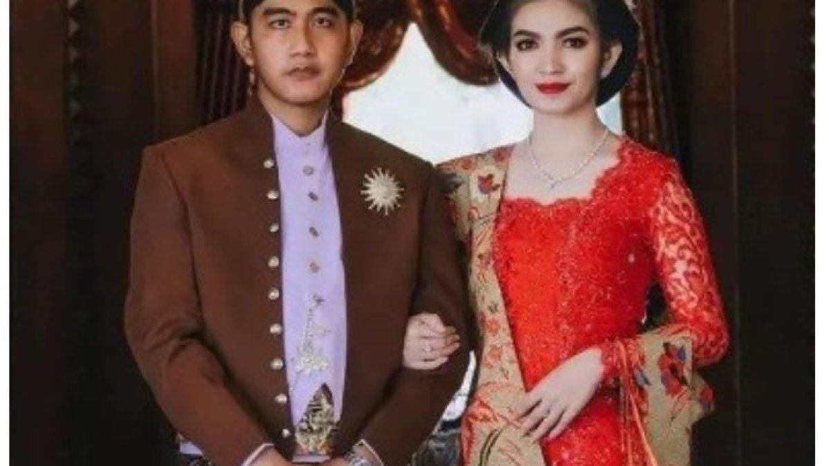 KECANTIKAN SELVI ANANDA - Dalam balutan kebaya merah-oranye, Selvi Ananda tampil memesona sebagai istri pejabat.