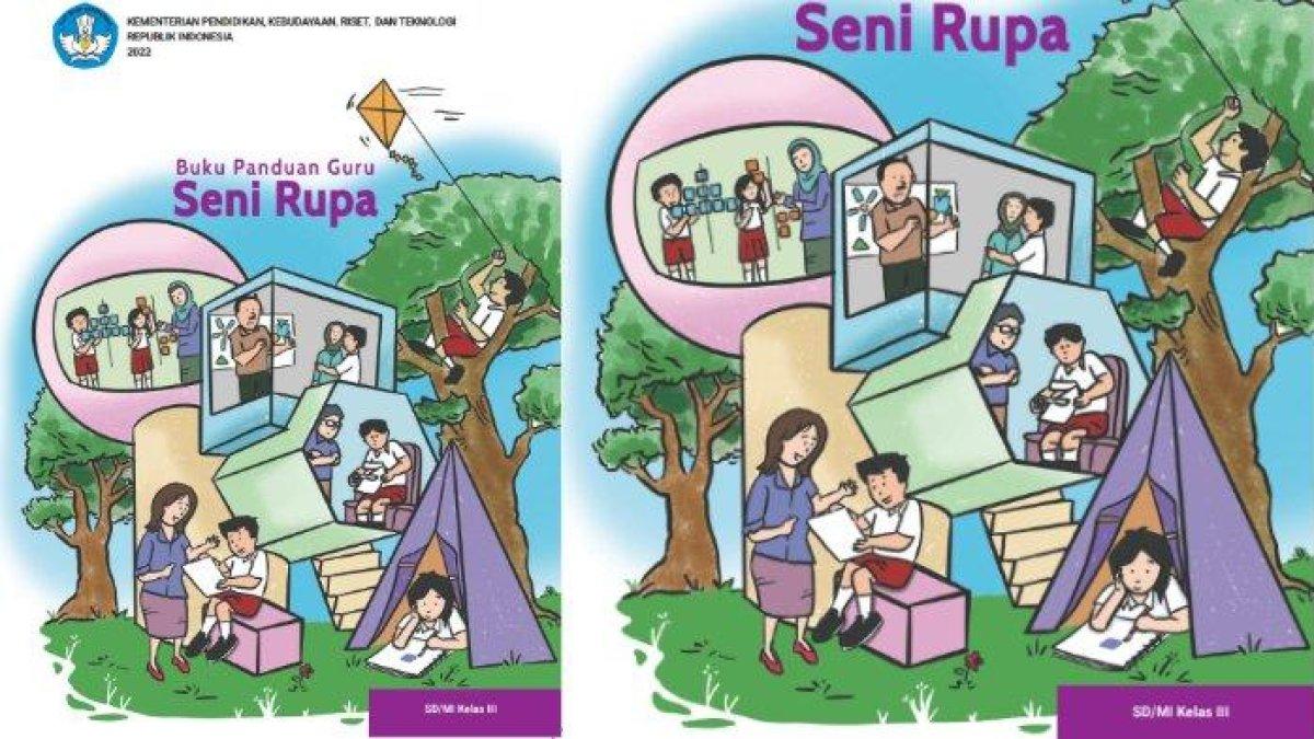 Berikut link download untuk mengunduh buku Seni Rupa kelas 3 Kurikulum Merdeka, lengkap dengan materi semester 1 dan 2.