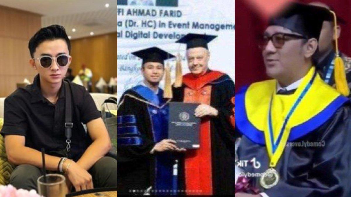 Sensen murka gelar Doctor HC Raffi Ahmad diparodikan Andre Taulany