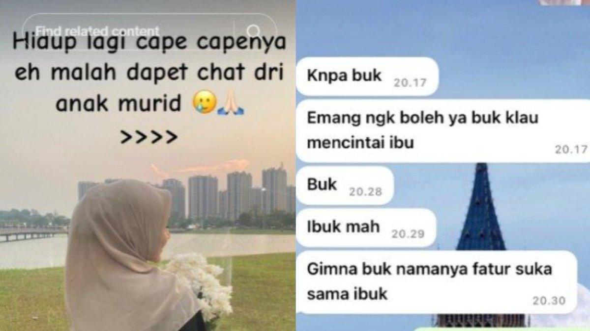 Seorang guru madrasah digoda muridnya sendiri sampai mau dilamar