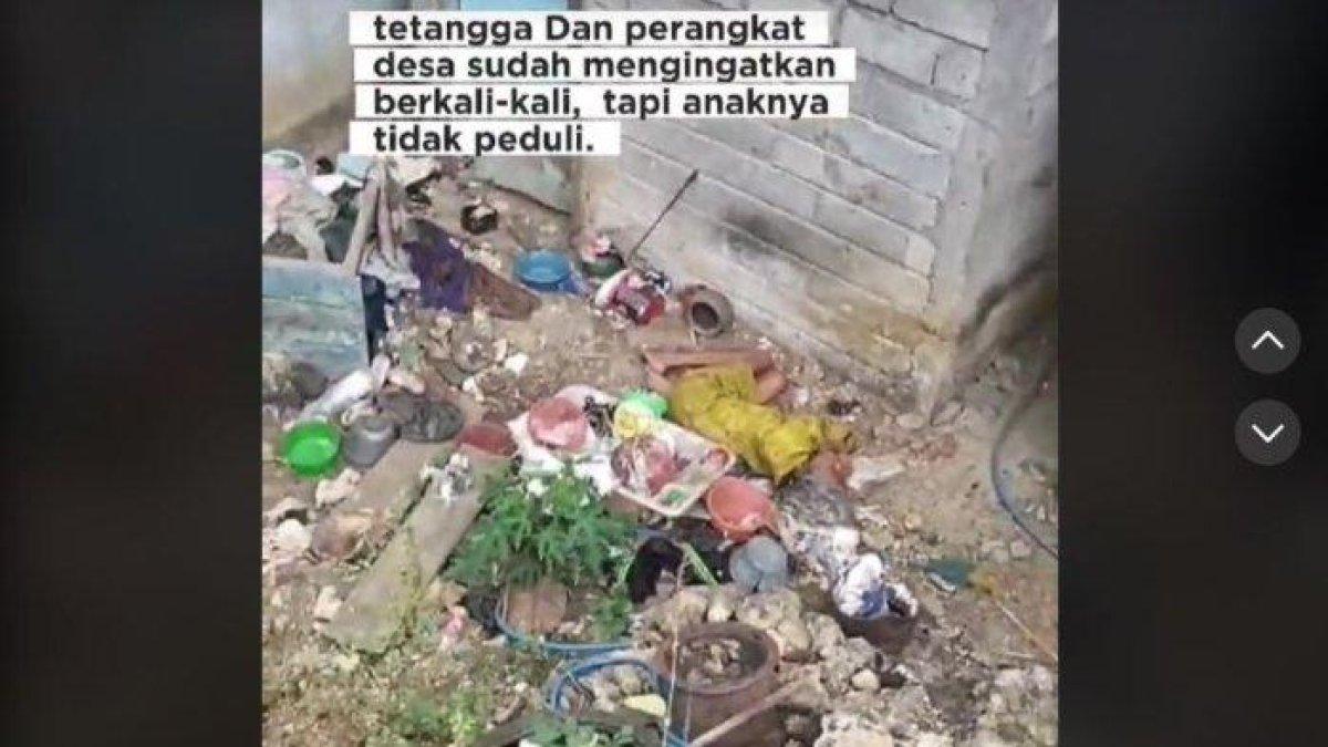 Seorang ibu di Desa Kedungbanten